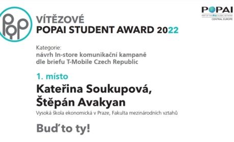 Our Students Won the POPAI Student Awards 2022