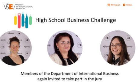Colleagues from the Department of International Business in the Jury of the High Schools Business Challenge