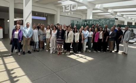 FIR students together with students of the Executive MBA program from BMI Istanbul visited Škoda Auto