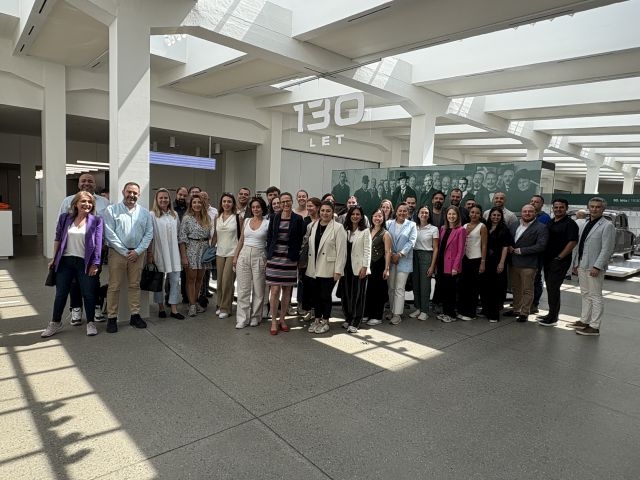 FIR students together with students of the Executive MBA program from BMI Istanbul visited Škoda Auto