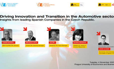 Register Now: Driving Innovation and Transition in the Automotive Sector. Insights from Leading Spanish Companies in the Czech Republic