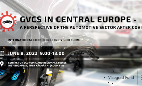 Pozvání na konferenci – GVCs in Central Europe – a Perspective of the Automotive Sector after COVID-19