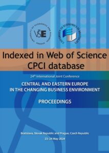 Naše konference CEECBE 2024 indexována v databázi Web of Science